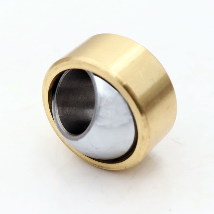 Brass Outer Race Spherical Plain Bearing GE16PW With 16*32*21 Mm