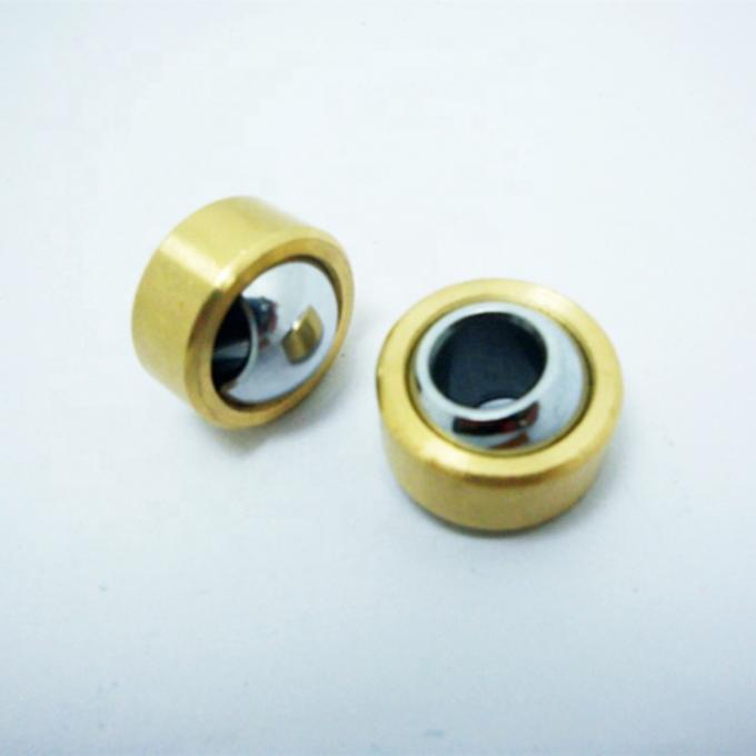 Brass Outer Race Spherical Plain Bearing GE16PW With 16*32*21 Mm