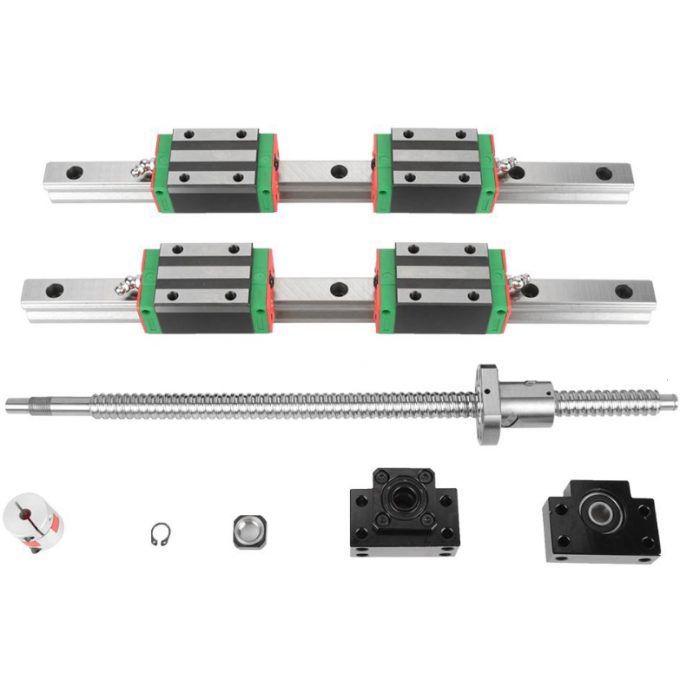 HGH20CA HGW20CC Slide Block Cnc Linear Guideway HGR20 Linear Guide Rail