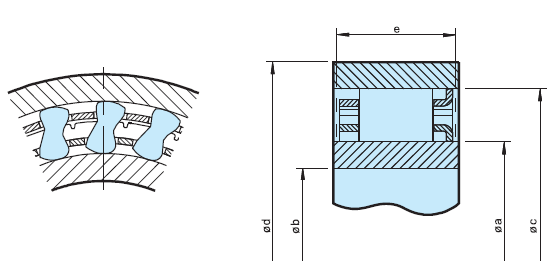 Motorcycle Clutch Sprag Freewheel Clutch One Way Clutch Bearings BW13255 1