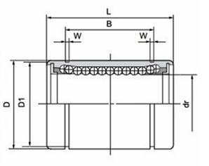 SC12UU 12*29*36mm Linear Motion Bearing Slide Block Bearing 0