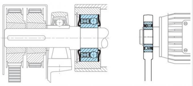 One Way Sprag Type Overrunning Clutch 20x47x14mm SEALED CSK20PP Gcr15 for Printing Machinery 3